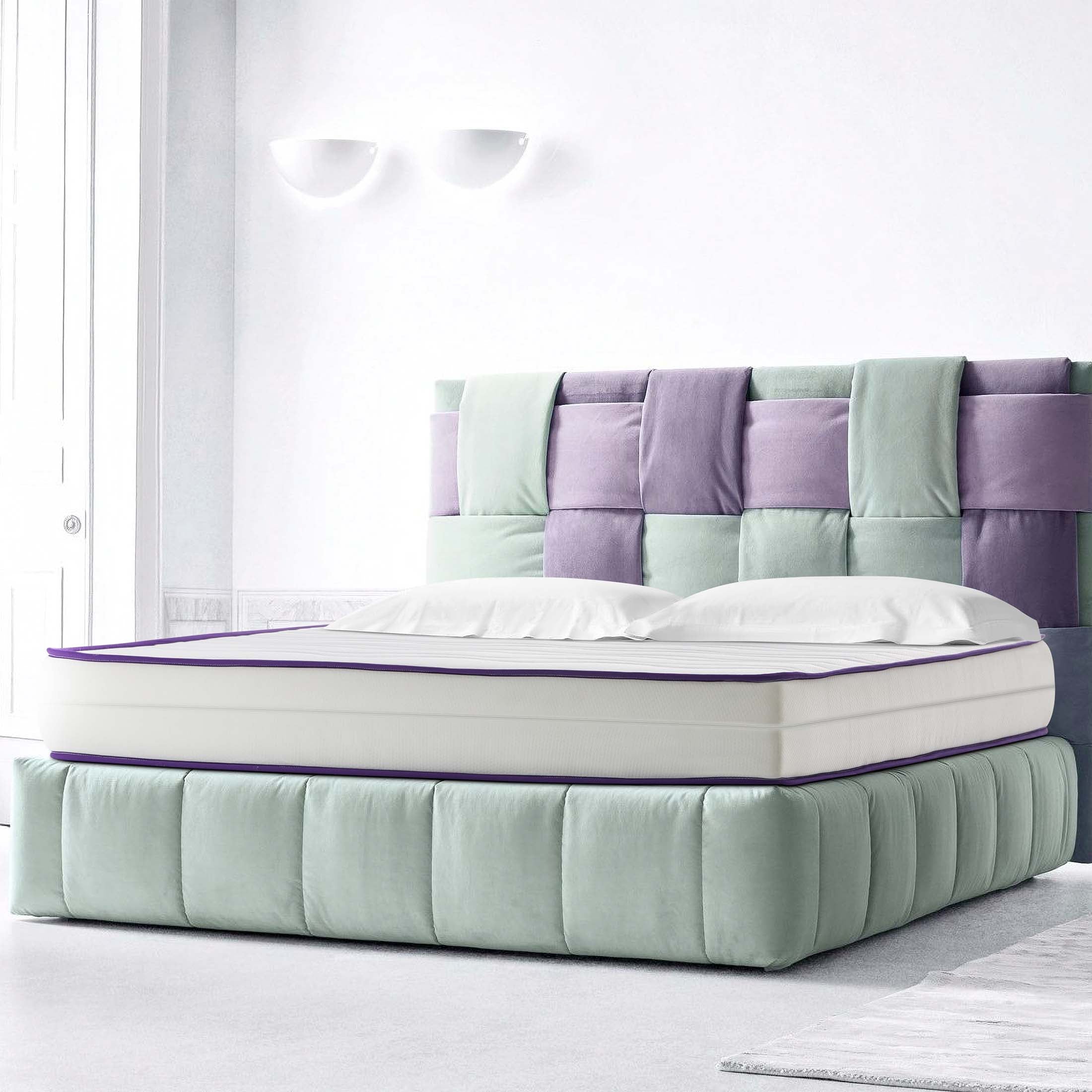 Saltea HYGENE THERAPY HYBRID, 7 zone de confort, Arcuri Individuale, husă detașabilă cu fermoar, lavabilă, superortopedică, Grosime 24 cm - Prestige Home