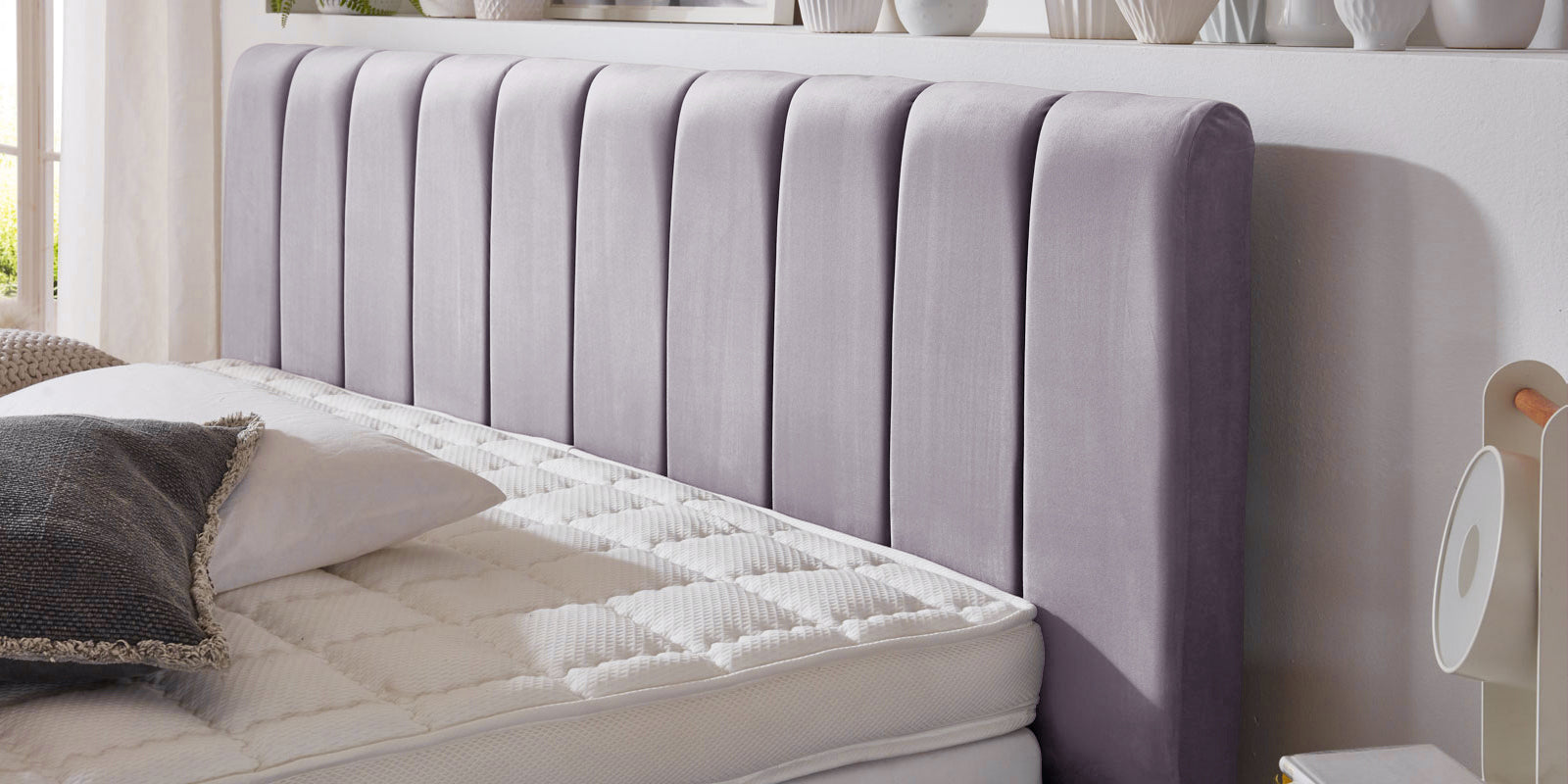 Pat Tapițat Santiago, cu somieră rabatabilă și ladă de depozitare, Prestigehome.ro, Prestige, #Color_swing-violet