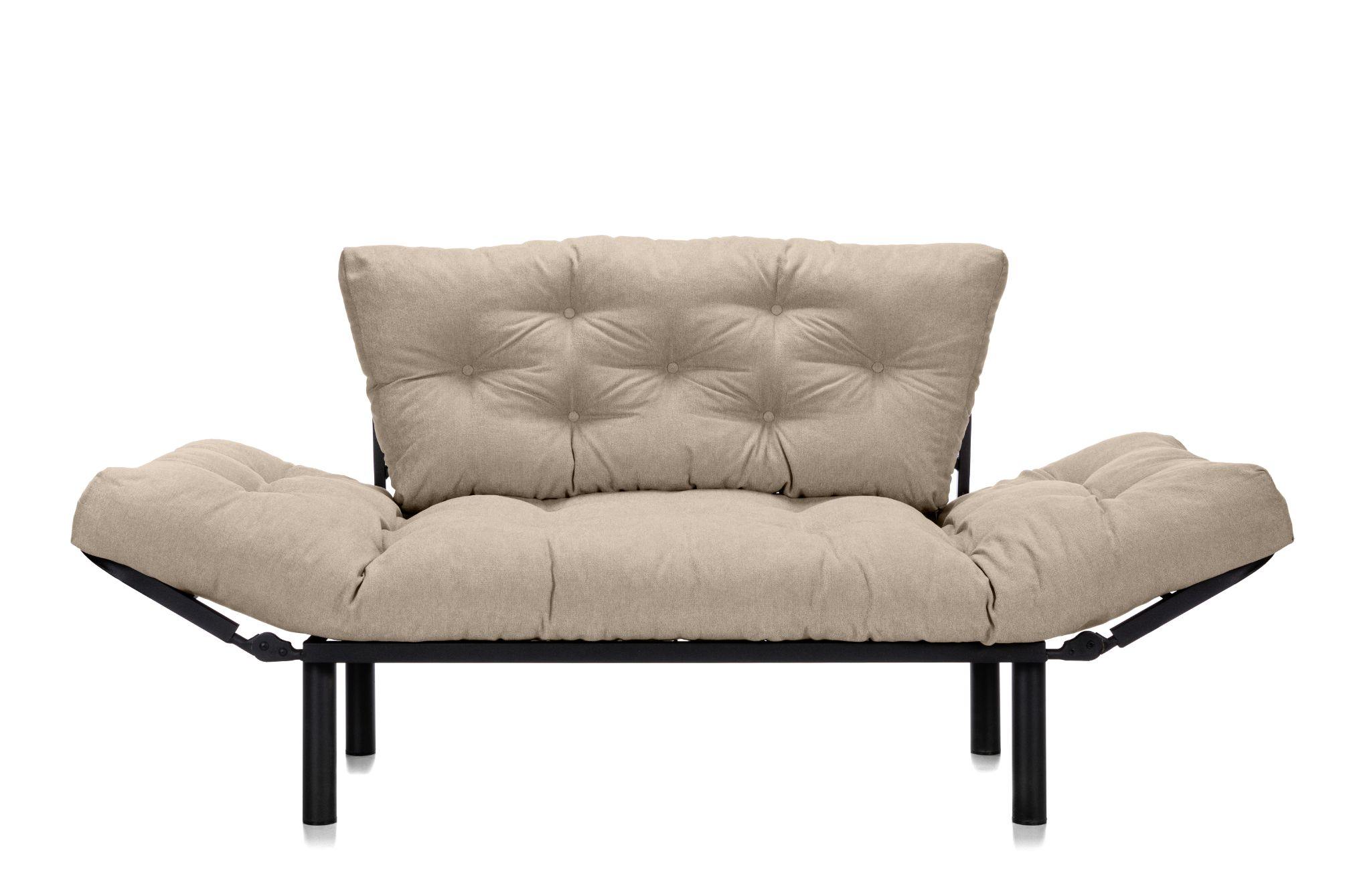 Canapea Extensibilă 2 locuri SUNNY, pentru terasă, 155x70x85 cm Prestige Home
