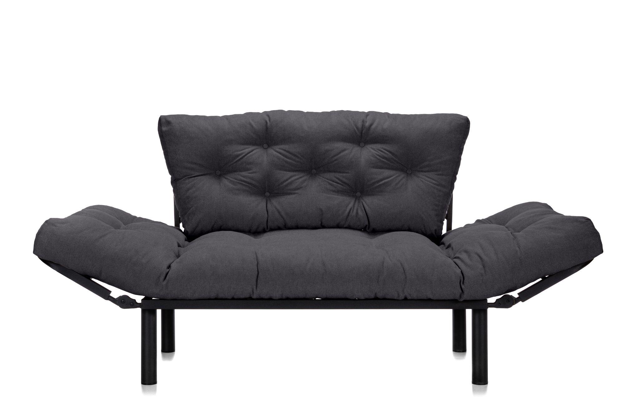 Canapea Extensibilă 2 locuri SUNNY, pentru terasă, 155x70x85 cm Prestige Home