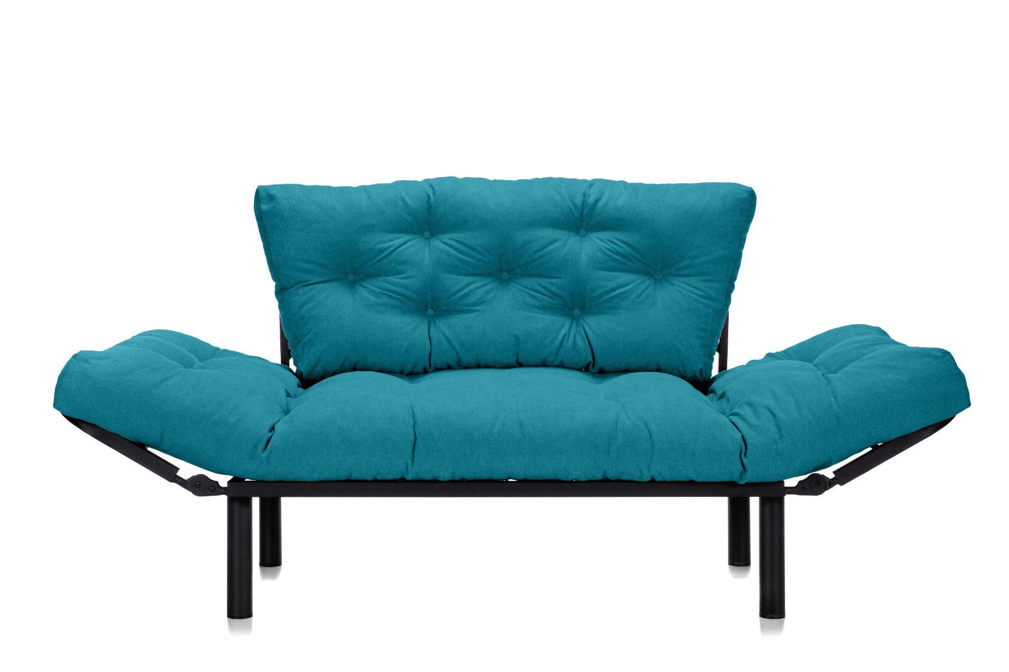 Canapea Extensibilă 2 locuri SUNNY, pentru terasă, 155x70x85 cm Prestige Home