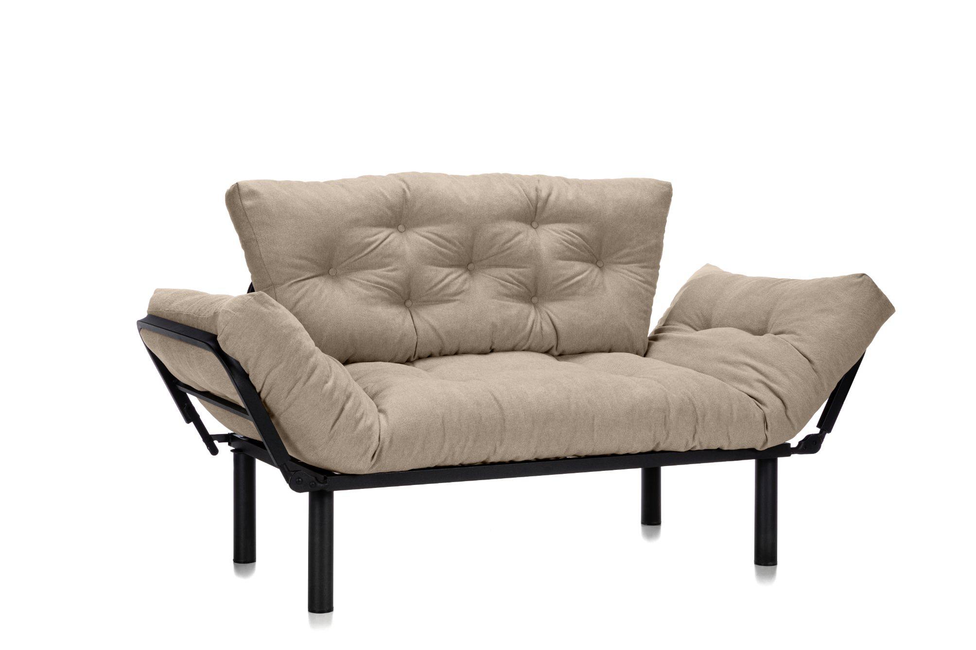 Canapea Extensibilă 2 locuri SUNNY, pentru terasă, 155x70x85 cm Prestige Home