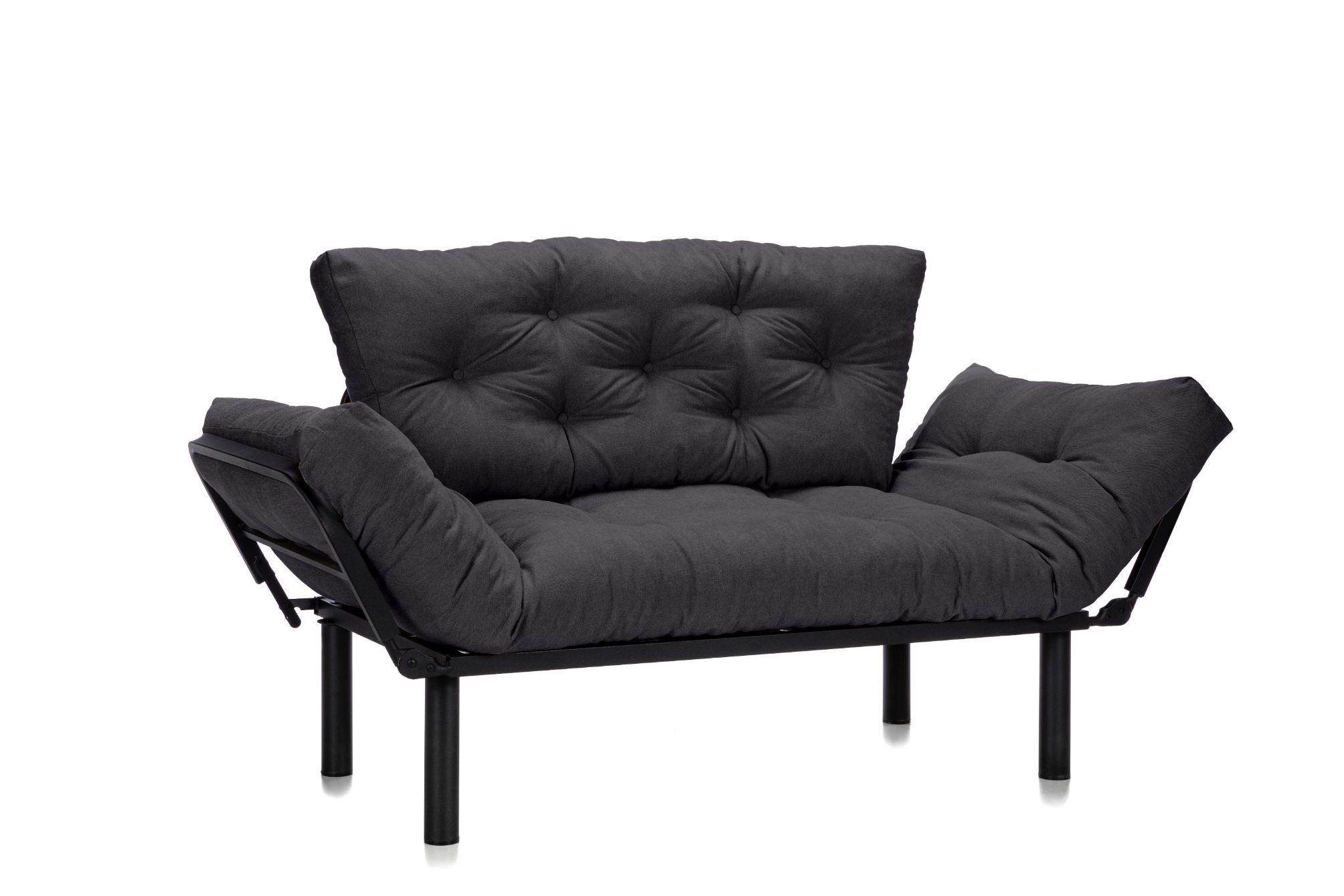 Canapea Extensibilă 2 locuri SUNNY, pentru terasă, 155x70x85 cm Prestige Home
