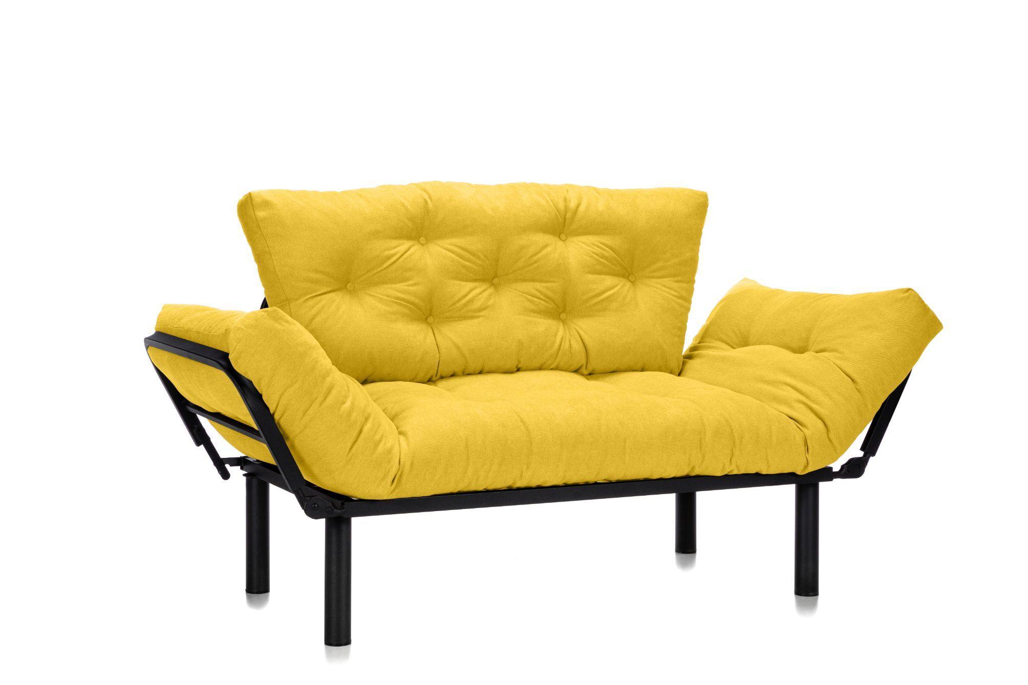Canapea Extensibilă 2 locuri SUNNY, pentru terasă, 155x70x85 cm Prestige Home