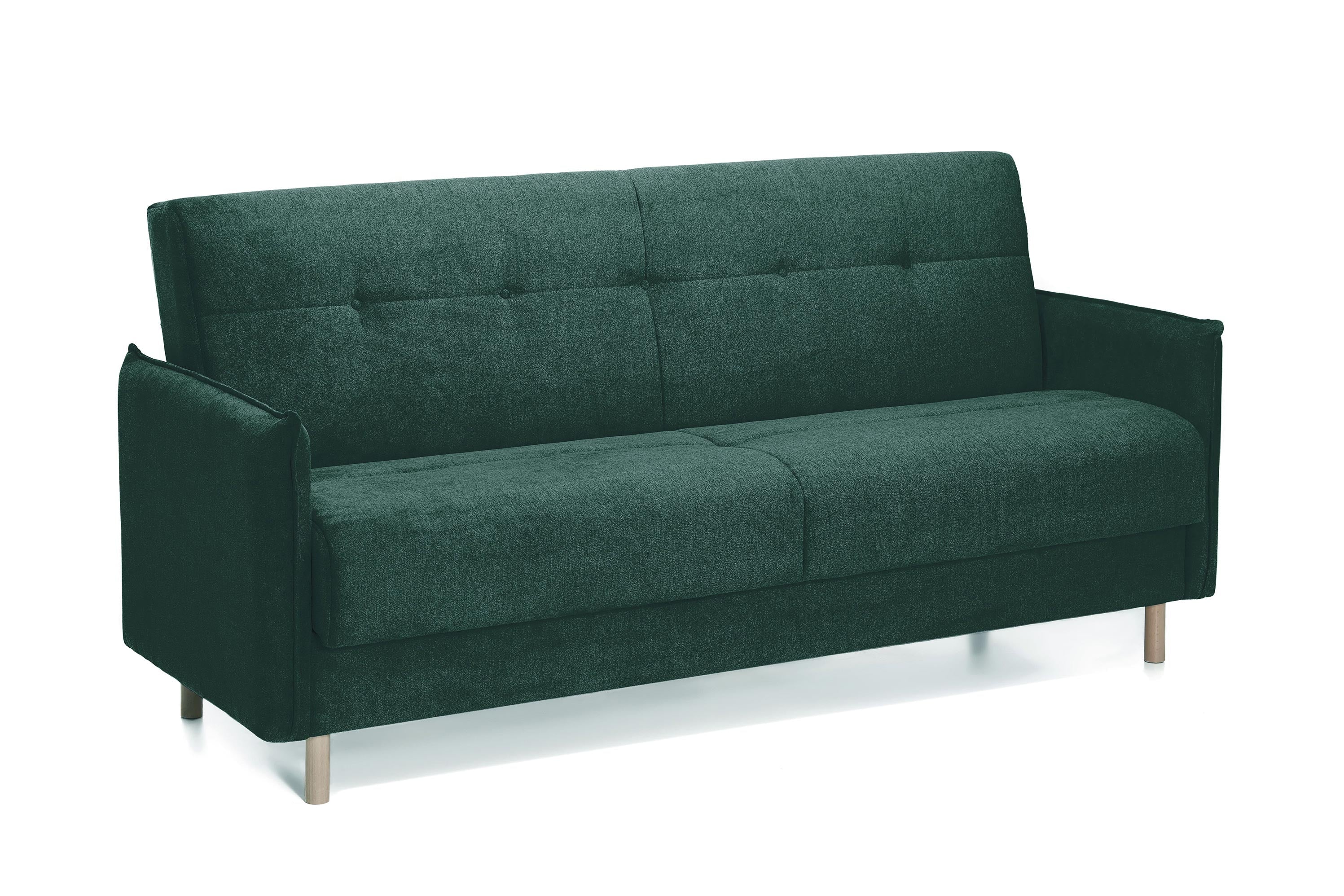 Canapea Extensibilă 3 locuri STONE, cu ladă de depozitare, 210x70x98 cm Prestige Home