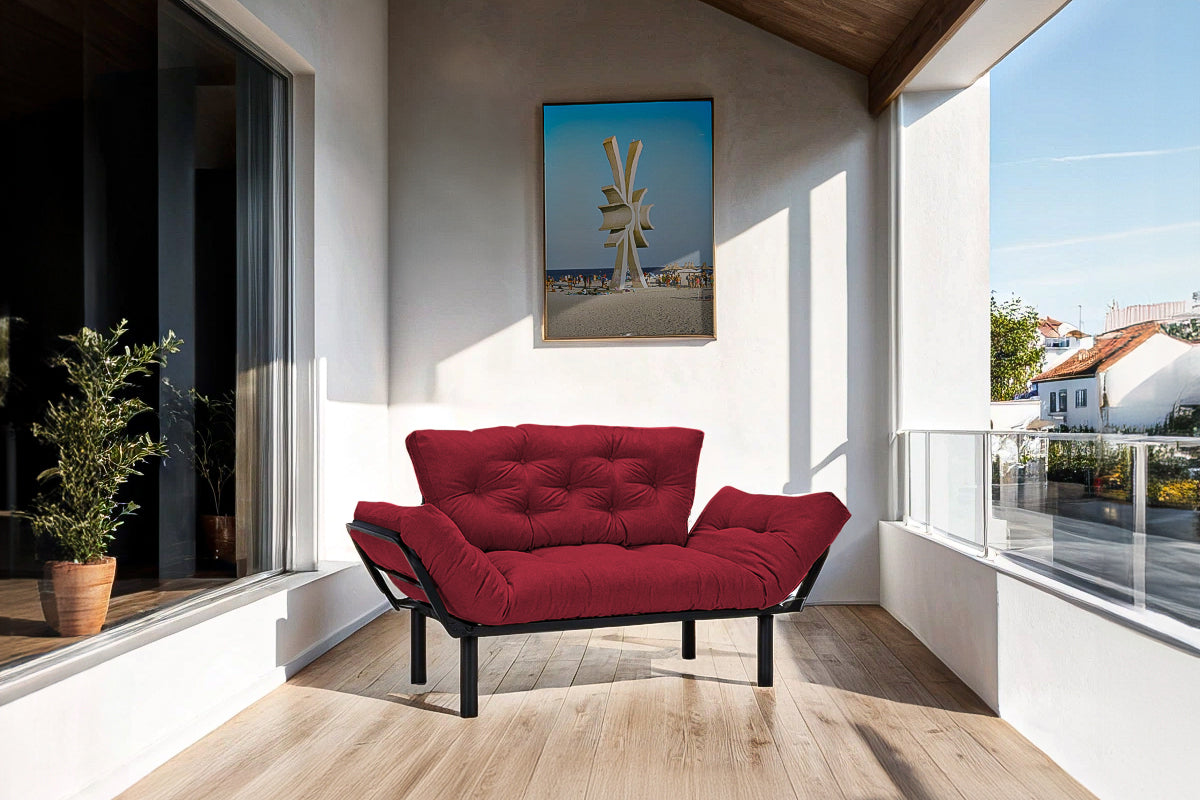 Canapea Extensibilă 2 locuri SUNNY, pentru terasă, 155x70x85 cm Prestige Home
