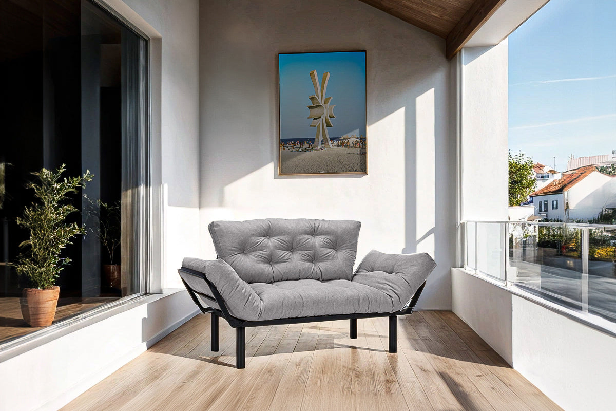 Canapea Extensibilă 2 locuri SUNNY, pentru terasă, 155x70x85 cm Prestige Home