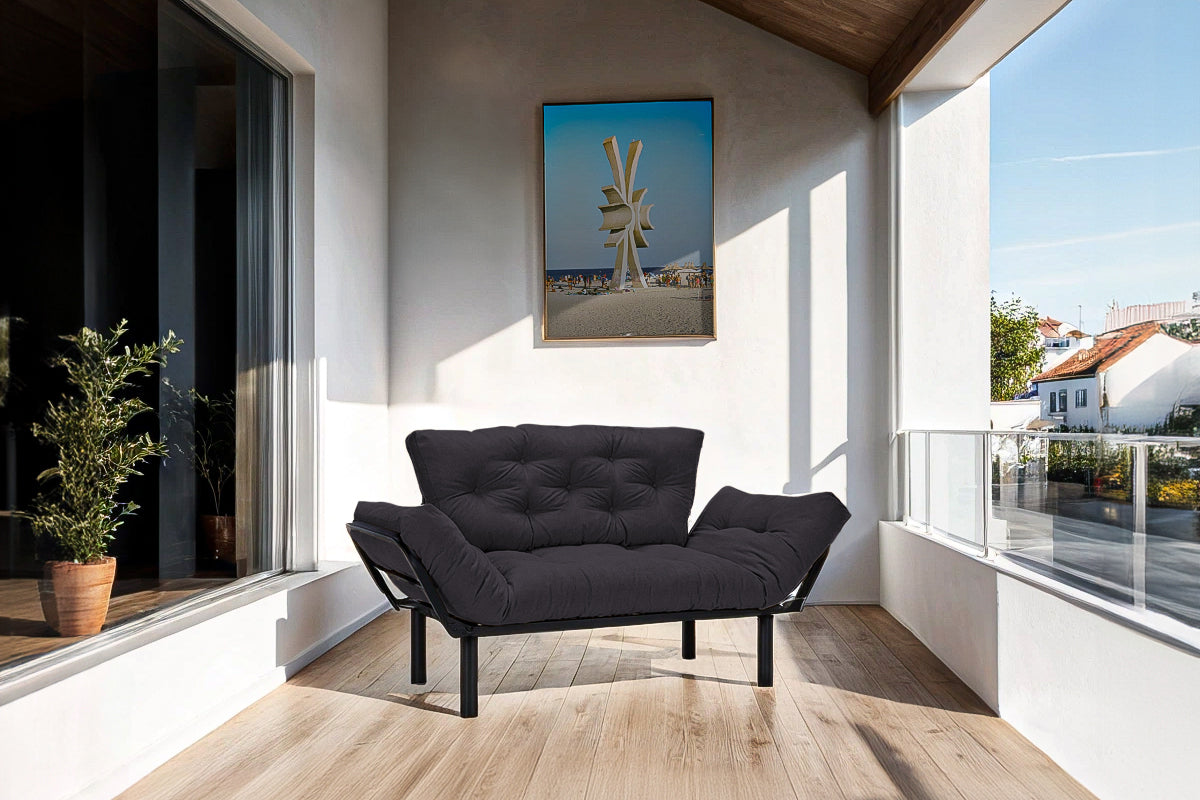 Canapea Extensibilă 2 locuri SUNNY, pentru terasă, 155x70x85 cm Prestige Home