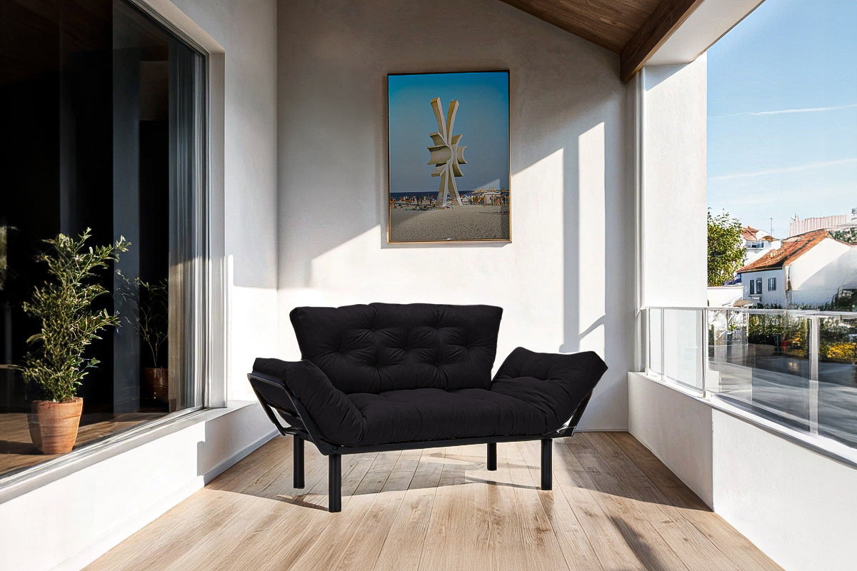 Canapea Extensibilă 2 locuri SUNNY, pentru terasă, 155x70x85 cm Prestige Home