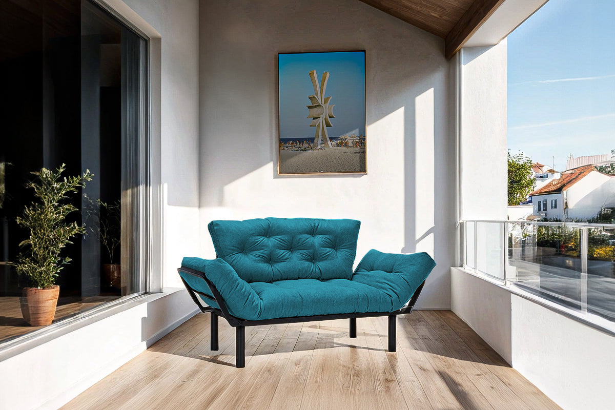 Canapea Extensibilă 2 locuri SUNNY, pentru terasă, 155x70x85 cm Prestige Home