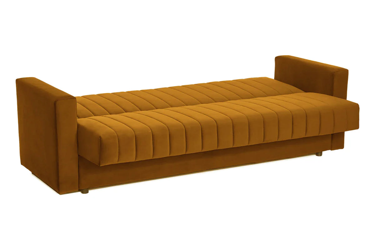 Canapea Extensibilă 3 locuri EMERALD, cu ladă de depozitare, 215x70x90 cm Prestige Home