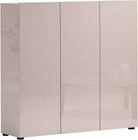 Pantofar Mister, bej lucios, 120×114 cm, 12 compartimente Arboteca