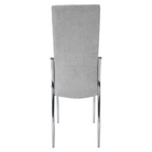 Scaun KOZANI 2, țesătură gri/metal, 46x56x99 cm Kondela