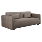 Canapea extensibilă CUENCA, maro, 224x105x69 cm Kondela