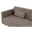 Canapea extensibilă CUENCA, maro, 224x105x69 cm Kondela