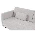 Canapea extensibilă CUENCA, gri deschis, 224x105x69 cm Kondela