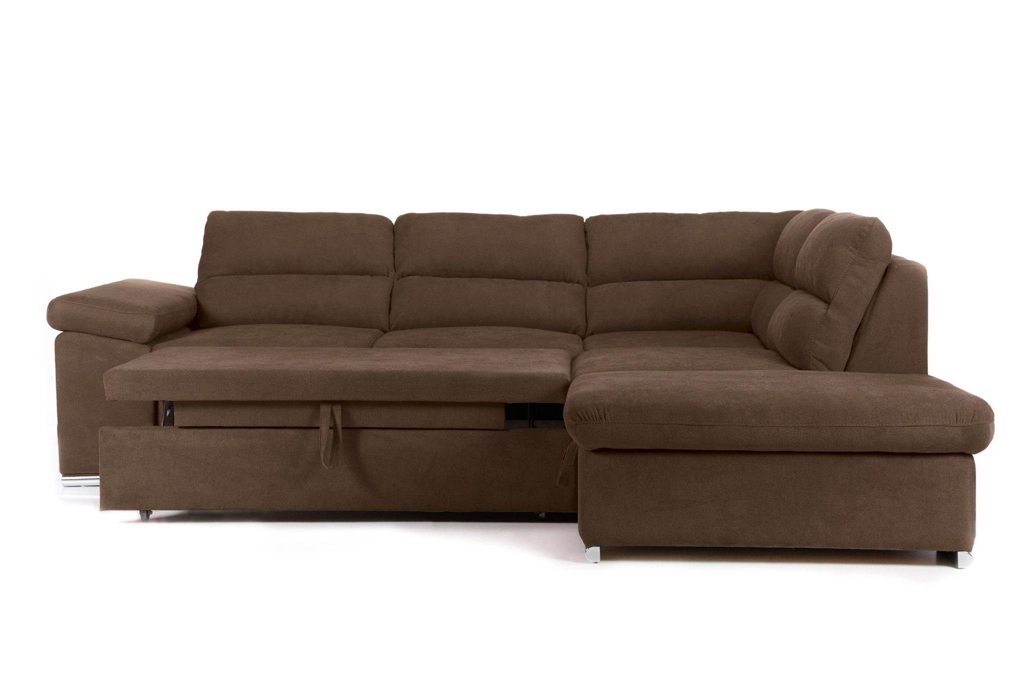 Colțar Extensibil ALONSO, cu ladă de depozitare, variante stânga/dreapta 260x220x85 cm Prestige Home