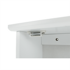 Dulap suspendat cu oglindă SLANO 2, alb, 40x16x60 cm Kondela