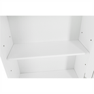 Dulap suspendat cu oglindă SLANO 2, alb, 40x16x60 cm Kondela