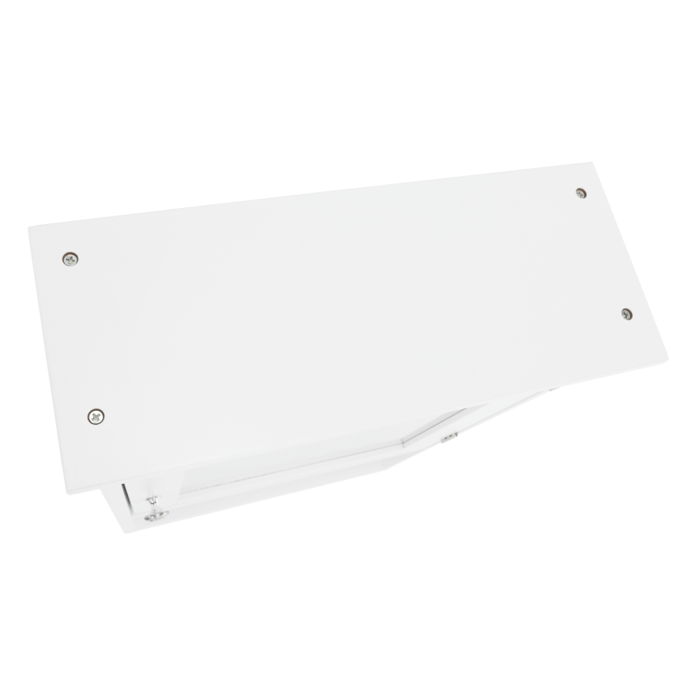 Dulap suspendat cu oglindă SLANO 2, alb, 40x16x60 cm Kondela