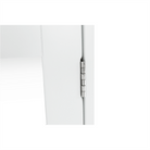 Dulap suspendat cu oglindă SLANO 2, alb, 40x16x60 cm Kondela