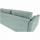 Canapea extensibilă, verde mentă textil Queens, AURELIA Kondela