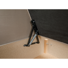 Canapea extensibilă cu spațiu de depozitare DIJON UNI, bej-gri, 93x204x75 cm Kondela