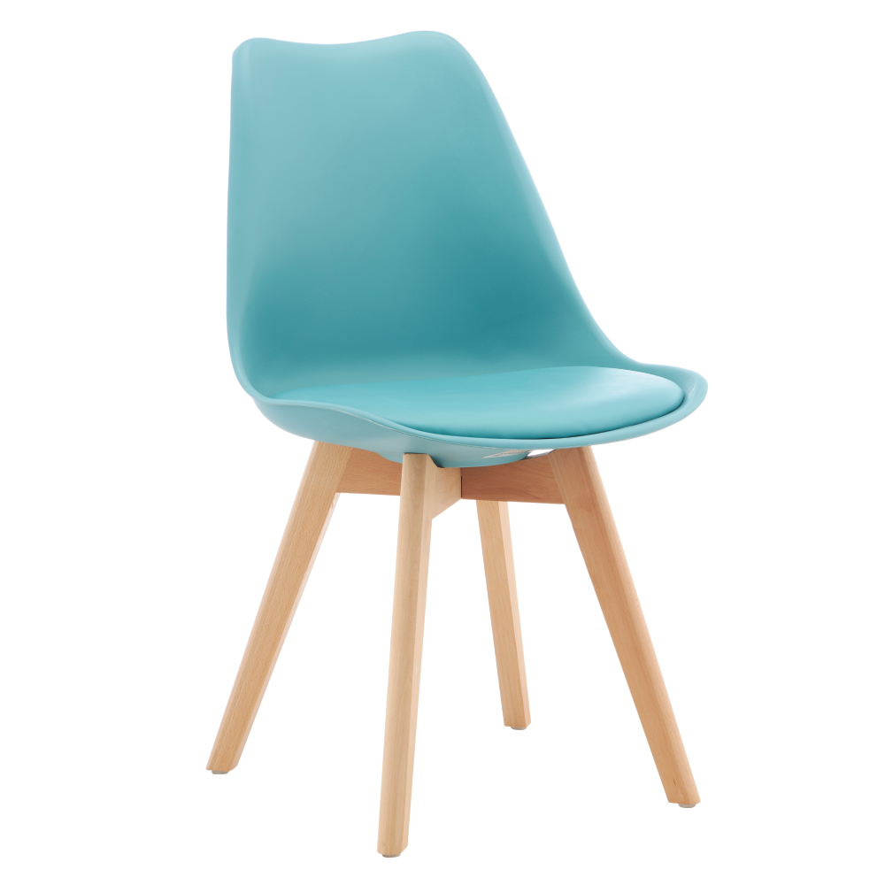 Scaun IVREA 3, mentol/fag, 48x53x82 cm Kondela