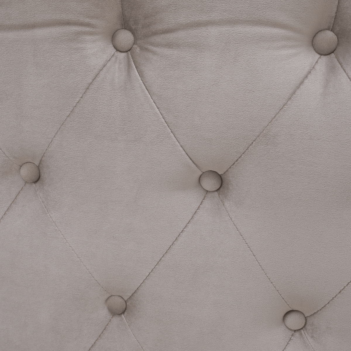 Pat cu somieră, 180x200, gri-maroniu, ţesătură Taupe Velvet, BARETO Kondela