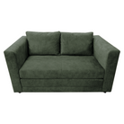 Canapea extensibilă NIMES, verde, 138x69x63 cm Kondela