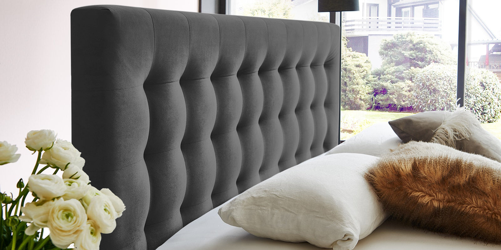 Pat Tapitat Strasbourg, cu Lada Rabatabil, Velur-Menta, Prestigehome.ro, Prestige, #Color_swing-antracit