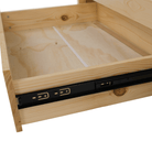 Pat Montessori FLORAC, 90x200, natural, masiv, pin masiv, 207x97x187 cm Kondela