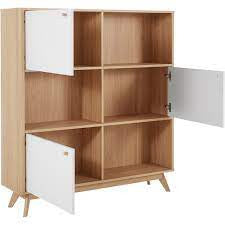 Biblioteca Finnley My Home, Alb/natur Arboteca