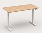 Birou LAZISE sonoma cu înălțime reglabilă electric, blat 3,6 cm, 130x60x68-115 cm Arboteca