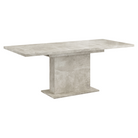 Masă extensibilă de sufragerie, beton, 160-200x90 cm, BOBA Kondela