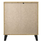 Comodă cu 3 sertare BOGAN NEW, stejar artisan, fără mânere, 70 cm Kondela