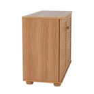 Pantofar, MDF laminat, natural, FP 01, 75x36.8x65.1 cm Kondela
