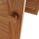 Pantofar, MDF laminat, natural, FP 01, 75x36.8x65.1 cm Kondela