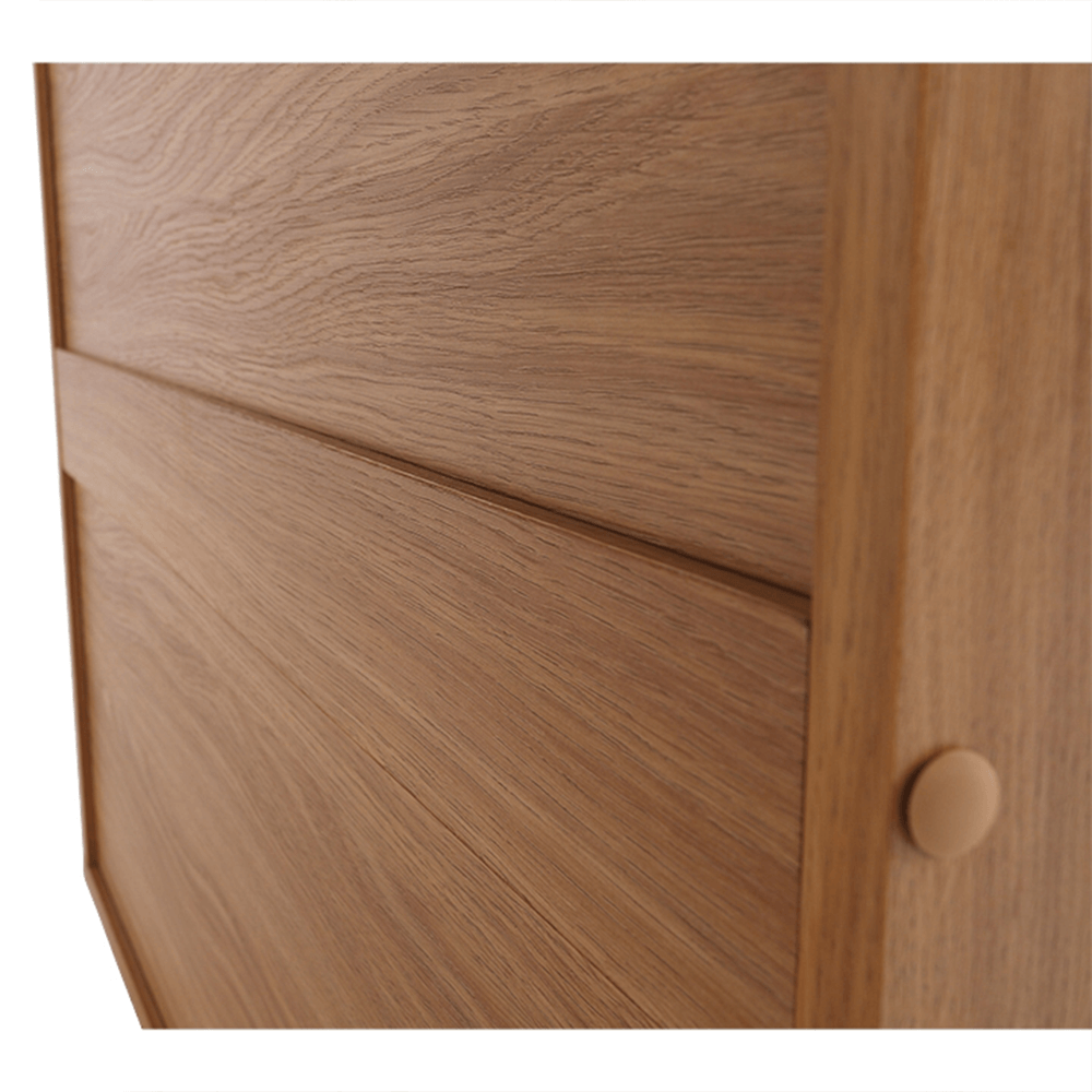 Pantofar, MDF laminat, natural, FP 01, 75x36.8x65.1 cm Kondela