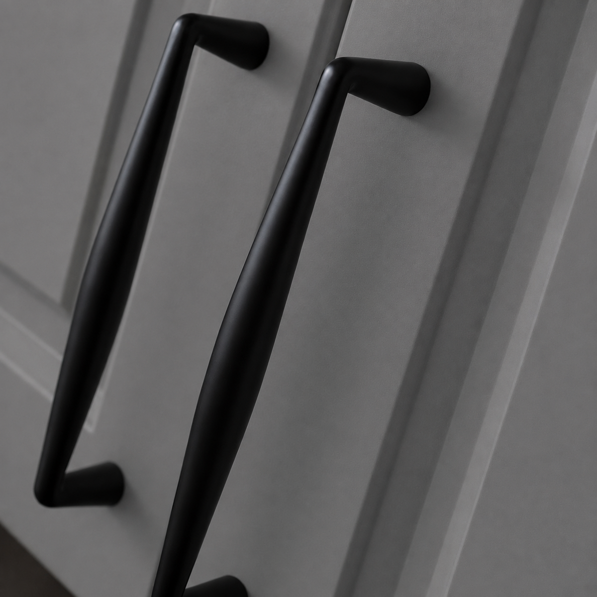 Bucătărie TERRACINA 2 m, gri, fronturi MDF frezat vopsit Arboteca