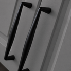 Bucătărie TERRACINA 2 m, gri, fronturi MDF frezat vopsit Arboteca
