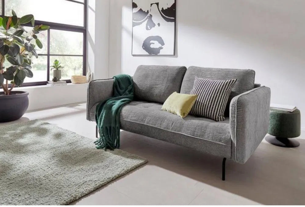 Canapea Elatus - Design Modern, Gri, 205 cm latime Arboteca