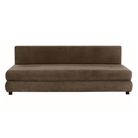 Canapea extensibilă GERONA, textil capuccino/bej, 206x90x73 cm Kondela