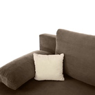 Canapea extensibilă GERONA, textil capuccino/bej, 206x90x73 cm Kondela