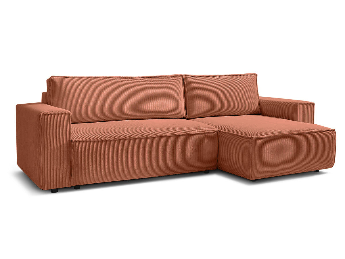 Colțar Extensibil CLOUD, cu ladă de depozitare, șezlong interschimbabil, 275x145x85 cm Prestige Home
