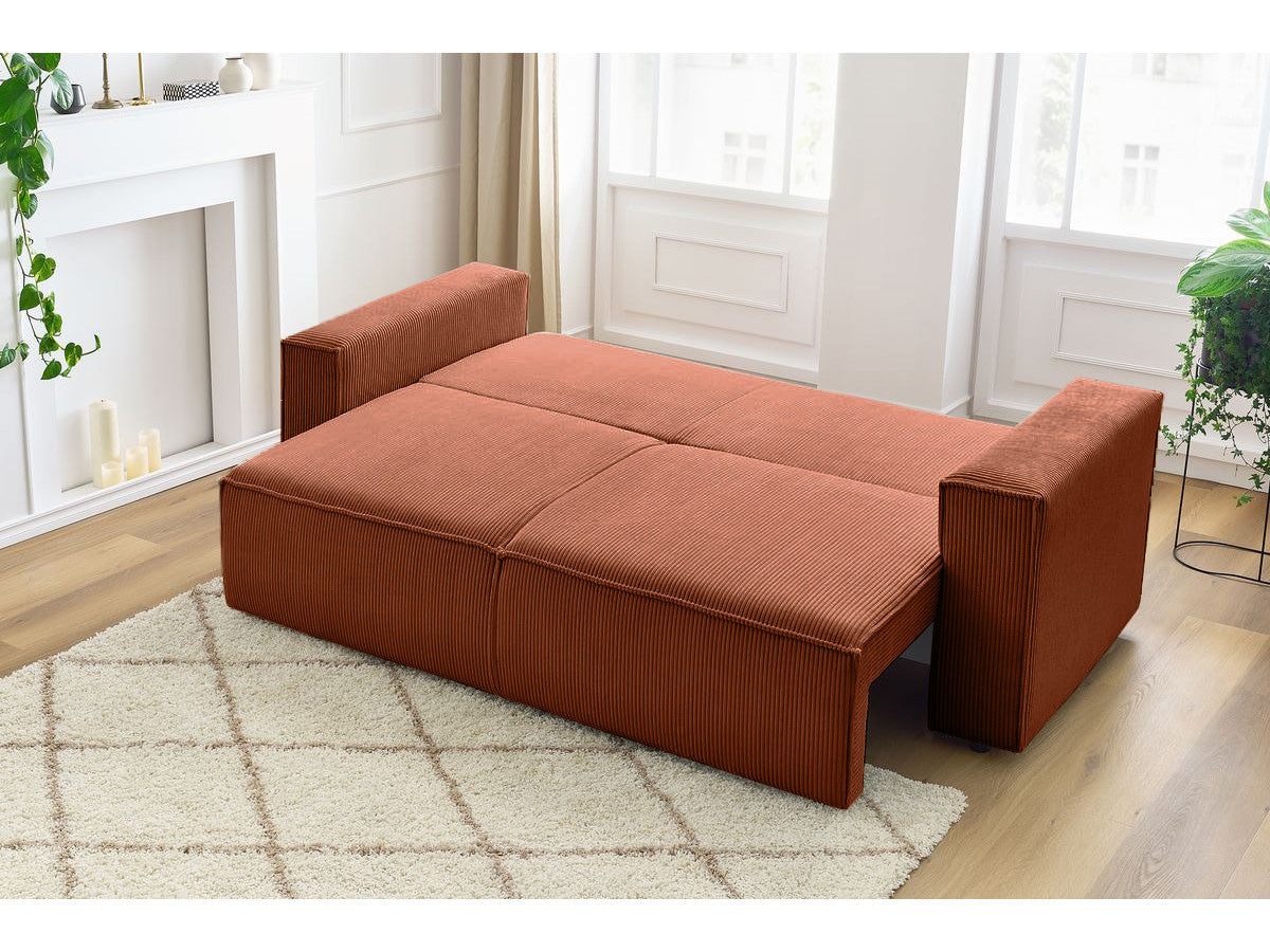 Canapea Extensibilă 3 locuri CLOUD, cu ladă de depozitare, 240x87x85 cm Prestige Home