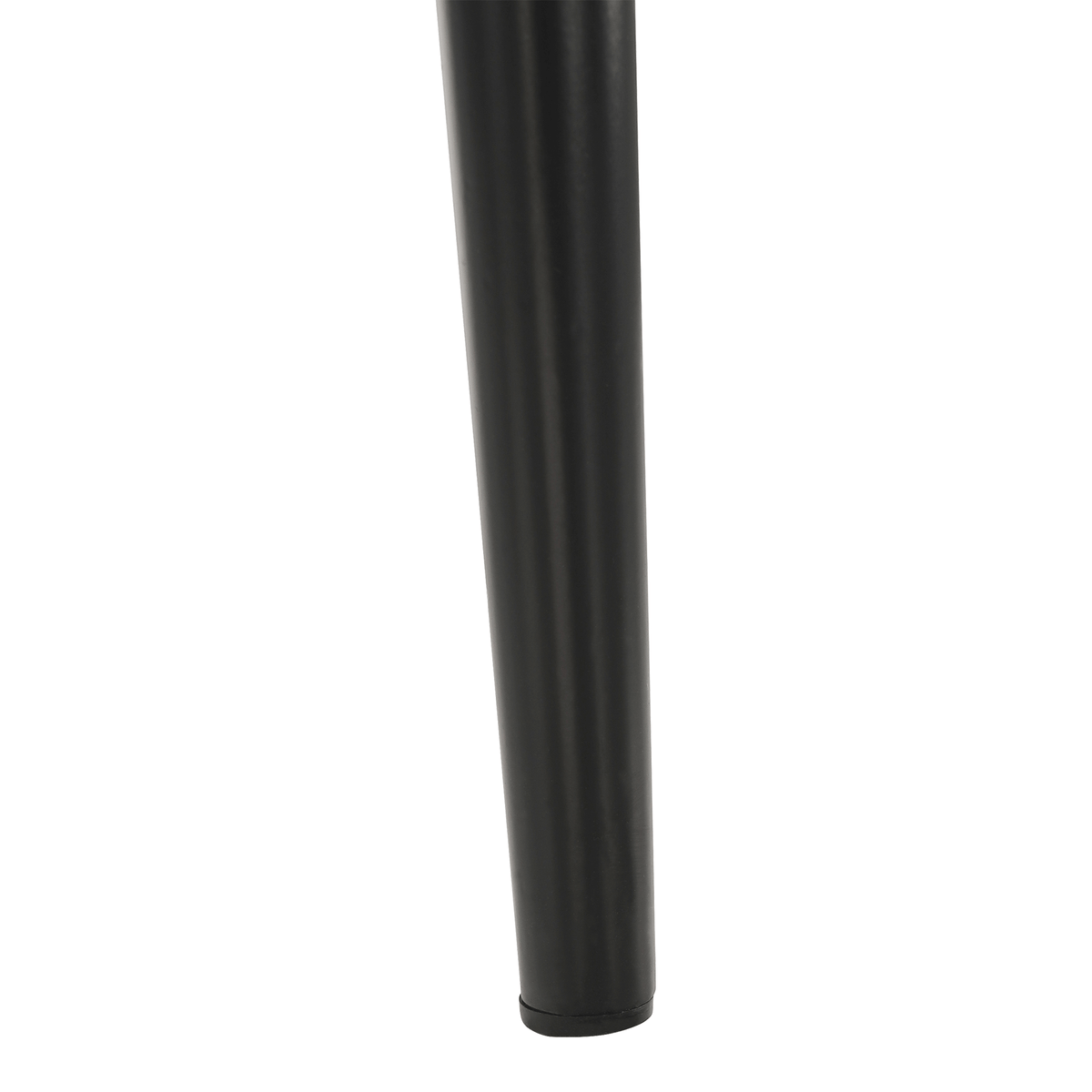 Scaun, țesătură catifea bej / metal negru, Coleta Nova, 41x49x96 cm Kondela