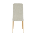 Scaun, material textil bej/cadru metalic fag, COLETA NOVA Kondela