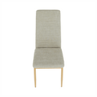 Scaun, material textil bej/cadru metalic fag, COLETA NOVA Kondela