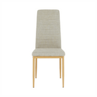 Scaun, material textil bej/cadru metalic fag, COLETA NOVA Kondela